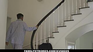 Hot Stepdaughters Hannah Grace & Madi Collins Crave A Car