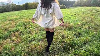 I walk and strip naked in nature, neighbors watching 😏