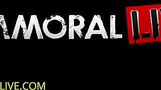 I poured a river of semen in the ass of Russian sexbot Marina Visconti