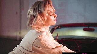 Glamorous All Natural Blonde Muse Polina Reveals Her Perfect Tits And Pussy