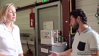 Tall Milf Melany Paris Gets Fucked In The Warehouse By Michael Cheritto