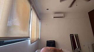 My curvy Latina MILF step mom teaches me a valuable lesson with spanking and spitting 😈