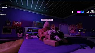 Passionate sex with a fan unfolds in a narrative of desire