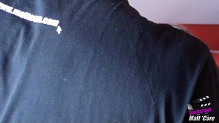 Backstage Michelle De Nere hosts wild spermaparty behind scenes.