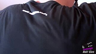 Backstage Michelle De Nere hosts wild spermaparty behind scenes.