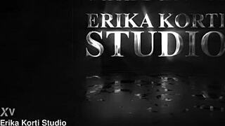 very cute georgia koneva with a delightful smile gets prepared for a mega gangbang with fisting and powerful anal fucking part 1 eks584