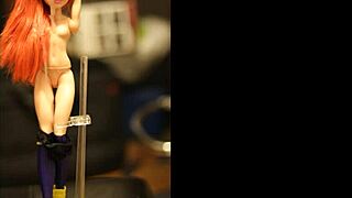 Batgirl Doll Dc Gets Tied Up In Cum Shower