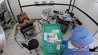 lesbian torment clinics of america featuring lilly lyle and nikki star