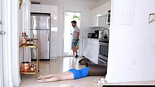 Bold Stepson Finds His Stepsister Stuck on Trash 😱