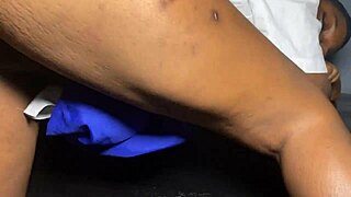 Intense doggystyle fucking of a big black cock in the office by a teacher