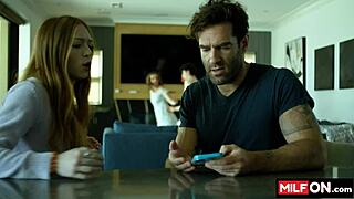 Horny cheating wife sucks fat dick, fucks teen boy – Charlie Forde and Nick Strokes.