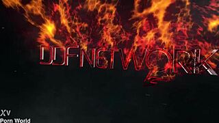 A jizzy kiss - two sensual young babes suck big cock in bed