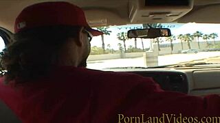 Young Brunette Teen Picked Up For 1000 Dollars