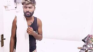 Indian MILF Pornstar's Pussy Shaved by Lover for Intense Sex