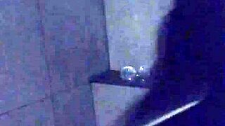 Intense Pleasure Overwhelms Asian Wife in Gym Shower with Toys