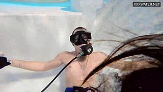 couple films eva sasalka and jason underwater fucking