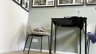 alia tries on lingerie and summer dresses with and without panties showing her hot tight shaved pussy