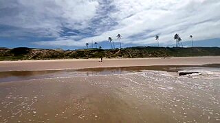 me and my friend took off our bikinis in the middle of bahia beach and gave it to all the guys there, it was so fun!