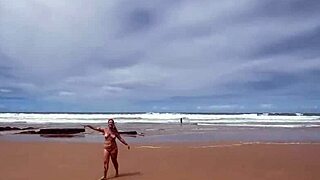 me and my friend took off our bikinis in the middle of bahia beach and gave it to all the guys there, it was so fun!