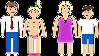 busty stepmom tests my dick genes