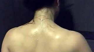 Intense Pleasure Overwhelms Asian Wife in Gym Shower with Toys