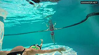 couple films eva sasalka and jason underwater fucking