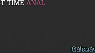 lulu chu sneaks off with electra rayne, turning kissing into intense lesbian tribbing and licking 😍