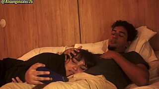 watching movie with stepfather accidentally swallows penis almost caught