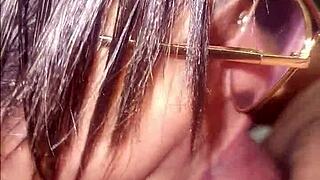 Mother-in-law catches me sniffing her wet panties