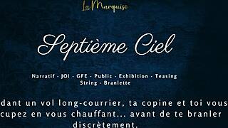 French audio JOI leads to seventh heaven GFE