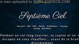 French audio JOI leads to seventh heaven GFE