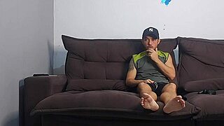 The housewife had risky sex with her husband's best friend, including blowjob and fucking