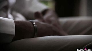 Sexual feels excited when a teen 18+ cheerleader visits him for taboo fun