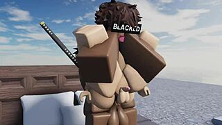 Blacked femboy gets sissy hole used by bbc