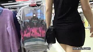 I seduced this exquisite czech teen in the shopping centre and nailed her in pov