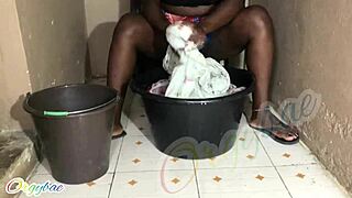 doing weekend laundry as a housewife part 1 😊