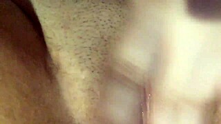 18 year old girl fingers and fucks herself solo