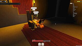 Roblox Slut Gets Dicked in Game Compilation