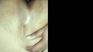 culona mexicana whips ass while masturbating in missionary