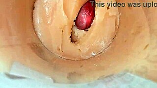 Camera captures tight pussy dripping cum explosion in homemade scene