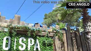 Kyara Nyx takes us inside the Abso Spa swinger club in France part 02