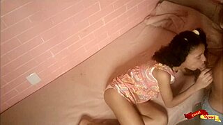 Enteada chora durante sexo anal