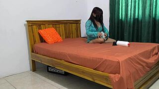 she has to masturbate since her husband is too tired from work to fuck her