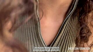 Curly Slutty Girl from Tinder Lets Me Do Anything