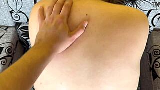 no-condom breeding sex with a big boobs chubby milf wife, amazing!