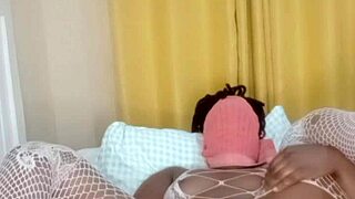 This whore's full pussy display evokes raw emotional exposure