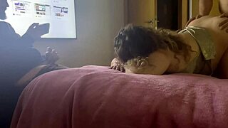 my cuckold husband just sits there while i go and fuck his friend in the next room