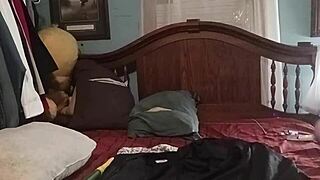 Anal Dildo Play With Big Black Cock