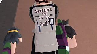 Fucked my femboy hard in recroom 3