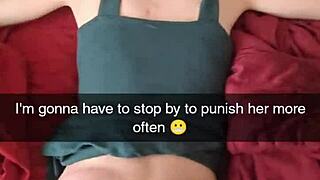 Richelle Rose, the cheating neighbor, gets fucked on Snapchat while her husband is at work